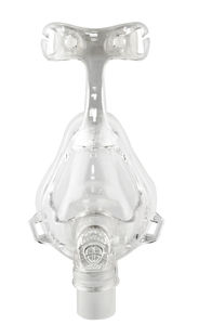 máscara de ventilação em silicone