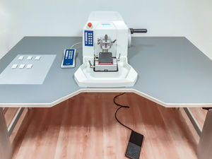 bancada de laboratório
