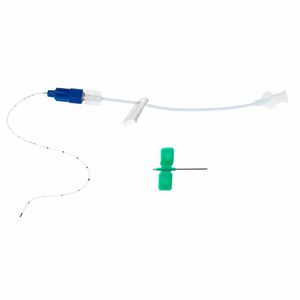 agulha-cateter de infusão / venosa central / para pacientes humanos