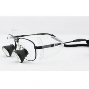 lupa binocular com armação
