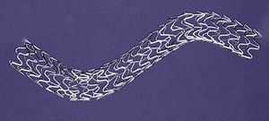 stent para artéria coronária / em aço inox