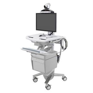 carrinho de telemedicina com bateria