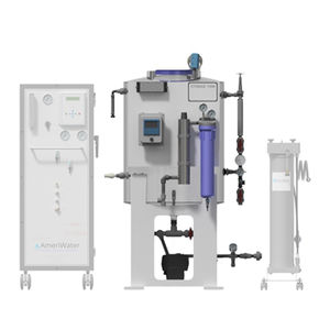 sistema de purificação de água de laboratório