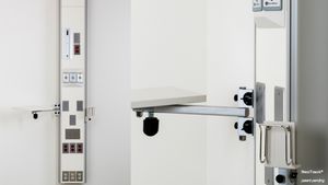 painel de gases medicinais de parede