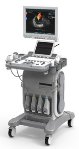 aparelho de ultrassom com carrinho
