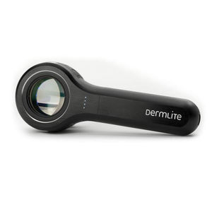 dermatoscópio com LED branco
