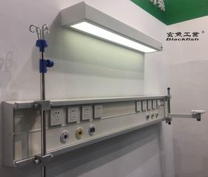 painel de gases medicinais de parede
