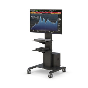 suporte para monitor com rodízios
