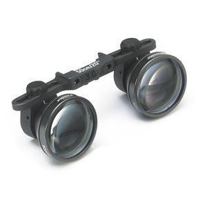 lupa binocular com armação