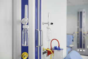 painel de gases medicinais de parede