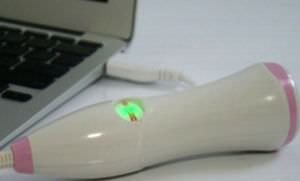 aparelho de ultrassom de bolso