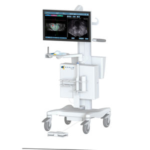 aparelho de ultrassom com carrinho