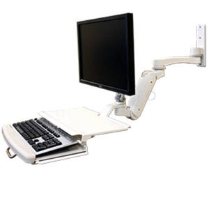 braço de suporte para monitor com ajuste de inclinação