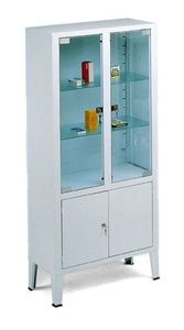armário vitrine para instrumentos cirúrgicos