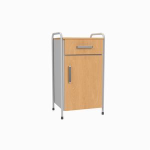 mesa de cabeceira com 1 porta