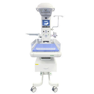 berço aquecido neonatal com lâmpada para fototerapia