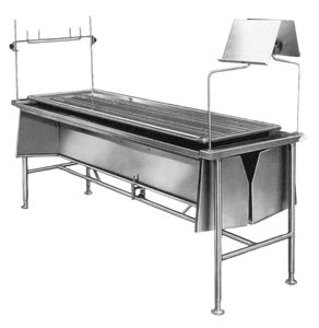 mesa de dissecção