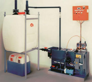 sistema de tratamento de água por neutralização