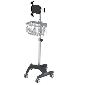 suporte de piso para monitor com rodízios