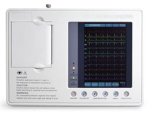 eletrocardiógrafo para ECG em repouso