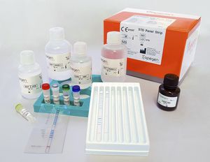 kit de teste para doenças sexualmente transmissíveis