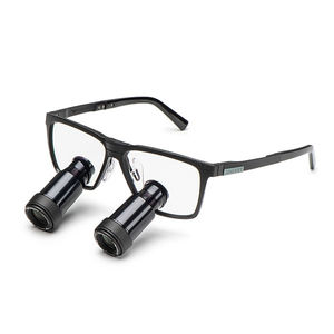 lupa binocular com armação