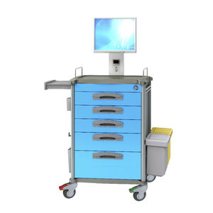 carrinho para computador para distribuição de medicamentos