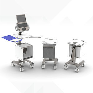 carrinho para computador médico-hospitalar