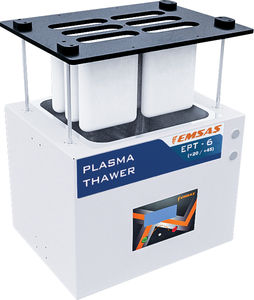 sistema de descongelamento de amostras de plasma