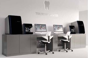 estação de trabalho para laboratório dentário dupla 1