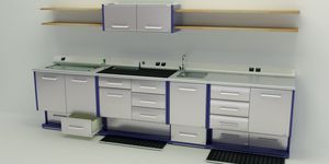 estação de trabalho para laboratório dentário 1