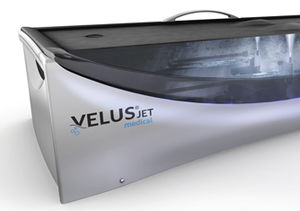 cama de água para massagem com jato de água