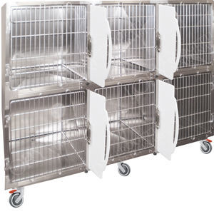 gaiola veterinária com 6 compartimentos