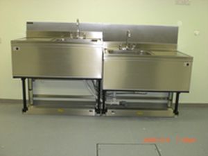 pia para laboratório