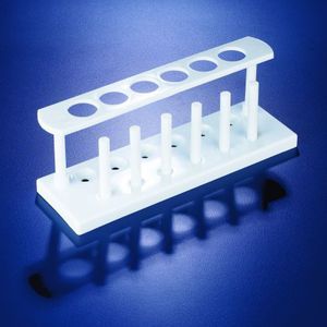 suporte de laboratório para tubos de ensaio