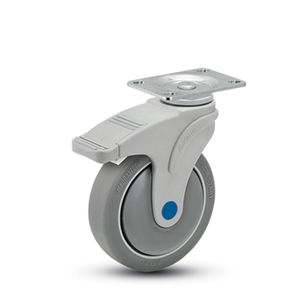 roda em aço inoxidável