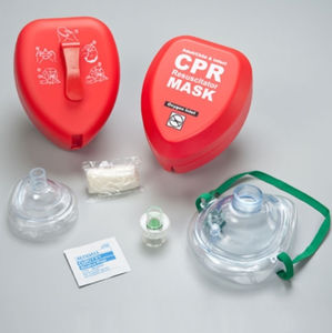 máscara de reanimação / neonatal / infantil / em plástico