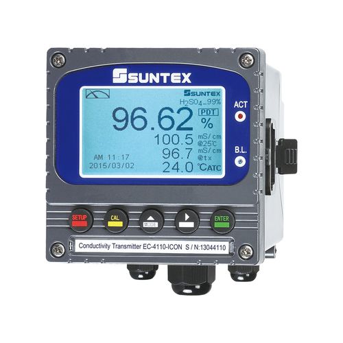 Transmissor de condutividade - 4110-ICON - Suntex Instruments - para análise de água / com conexão sem fio