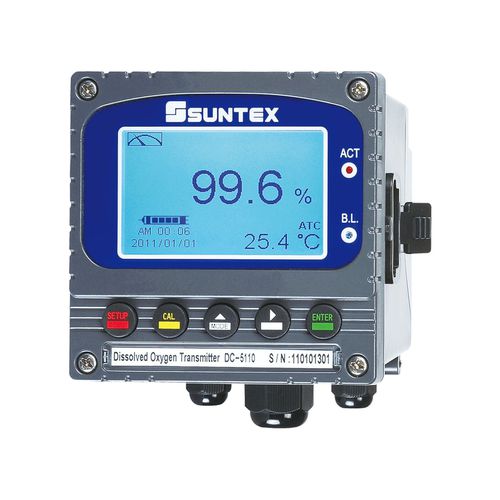Transmissor para análise de água - DC-5110-RS D.O. - Suntex Instruments