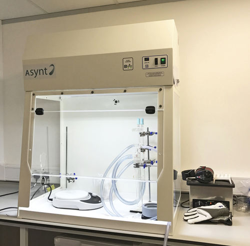 Capela de contenção - Asynt - de laboratório / de bancada / de carvão ativado