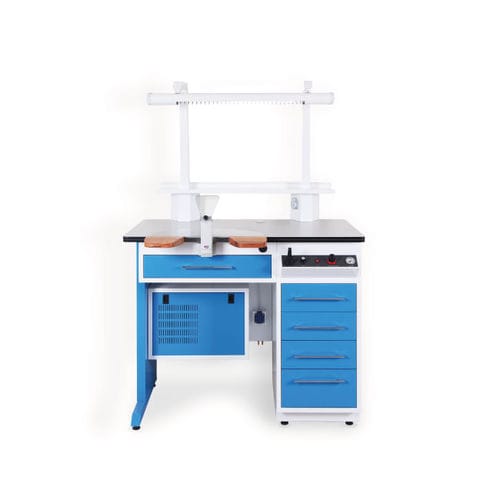 Estação de trabalho para laboratório dentário com gavetas - WB series - VeraDenta Dental Mobilya Ltd