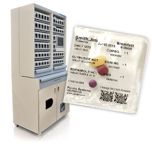 Sistema automático de distribuição de medicamentos - Parata PASS™ 208, Parata PASS™ 500 - Parata Systems - para farmácia