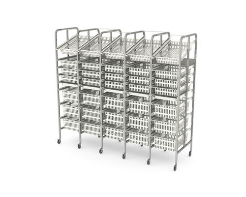 Rack móvel - SG-8-E - Pegasus Medical Concepts - de cestos