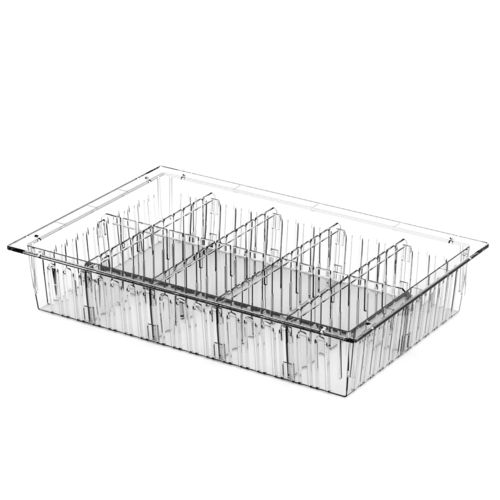Acessório de armazenagem em policarbonato - Clear Tray 10X40X60 cm - Pegasus Medical Concepts - modular