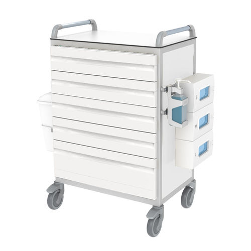 Carrinho de emergência -  Artemis - Pegasus Medical Concepts - hospitalar / para hospital / de isolamento