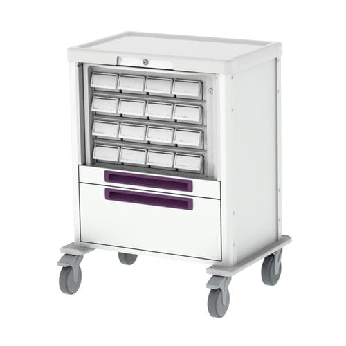 Carrinho hospitalar - Pegasus Medical Concepts - para hospital / para medicamentos / para distribuição de medicamentos