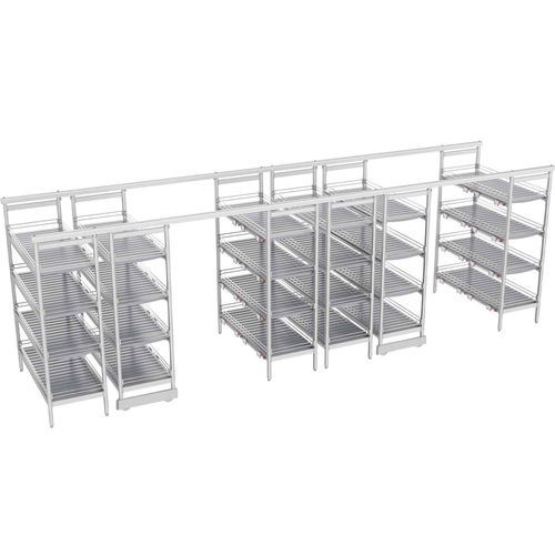 Estante modular - SALUS HIGH DENSITY - Pegasus Medical Concepts - para caixas / para cestos / para farmácia