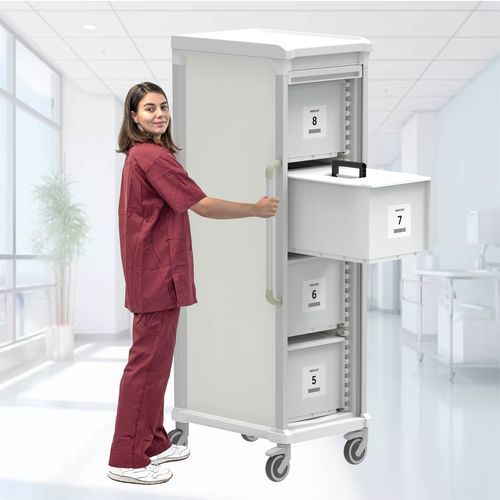 Carrinho hospitalar - Apollo Med - Pegasus Medical Concepts - para hospital / para uso geral / para medicamentos