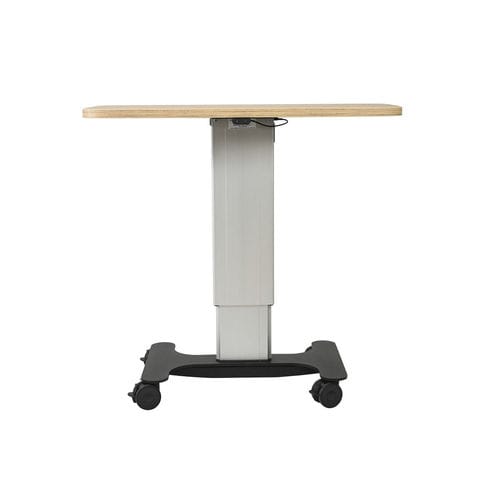 Mesa para aparelhos elétrica - Tavola Doppia - US Ophthalmic - com altura regulável / com rodízios
