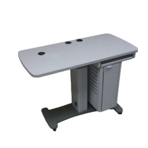 Mesa para aparelhos elétrica - Tavola OCT Uno - US Ophthalmic - com altura regulável / com rodízios